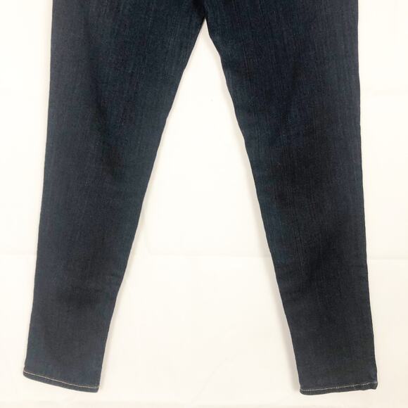 American Eagle Mid Rise Jegging Stretch Dark Wash Blue Women's Jeans 6 Short - Picture 8 of 10